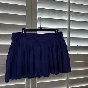 Lululemon Athletica Blue/purplepleated tennis skirt